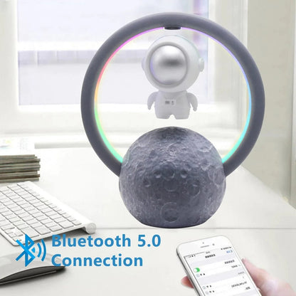 Levitating Astronaut Bluetooth Speaker Lamp